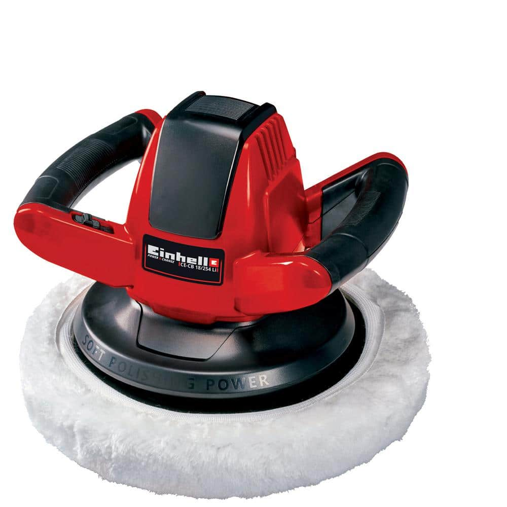 Einhell CE-CB 18/254 Li 18-Volt Power X-Change Cordless Car Polisher  10-Inch  Tool Only