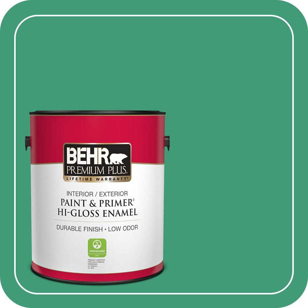 1 gal. #MQ6-42 Dancing Jewel Hi-Gloss Enamel Interior/Exterior Paint & Primer price history on PriceWatchPro