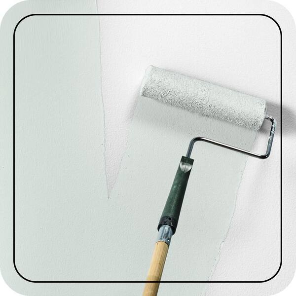 1 qt. #ICC-37 Beach Glass Semi-Gloss Enamel EcoMix Plant-Based Interior Paint & Primer