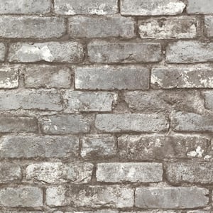 Debs Dove Exposed Brick Dove Wallpaper Sample