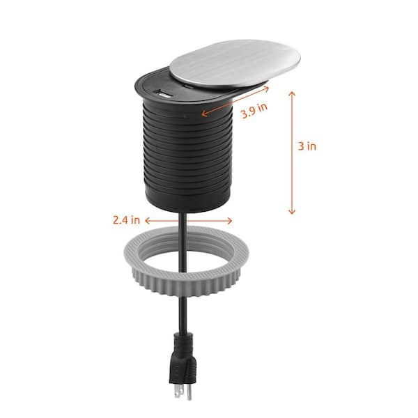Spinning Display Stand with 6 PVC Backgrounds Battery/USB Power