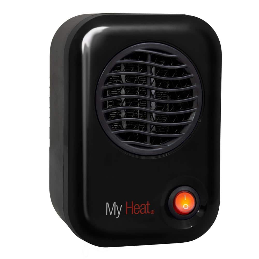 2 Pack Small Portable Heater Space Electric Mini Heating Room