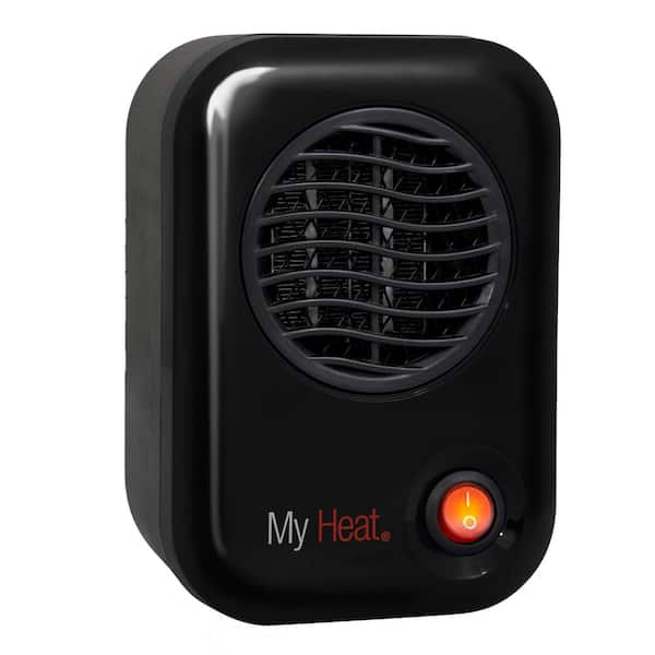Lasko MyHeat 200-Watt Electric Portable Personal Space Heater, Black 100 -  The Home Depot