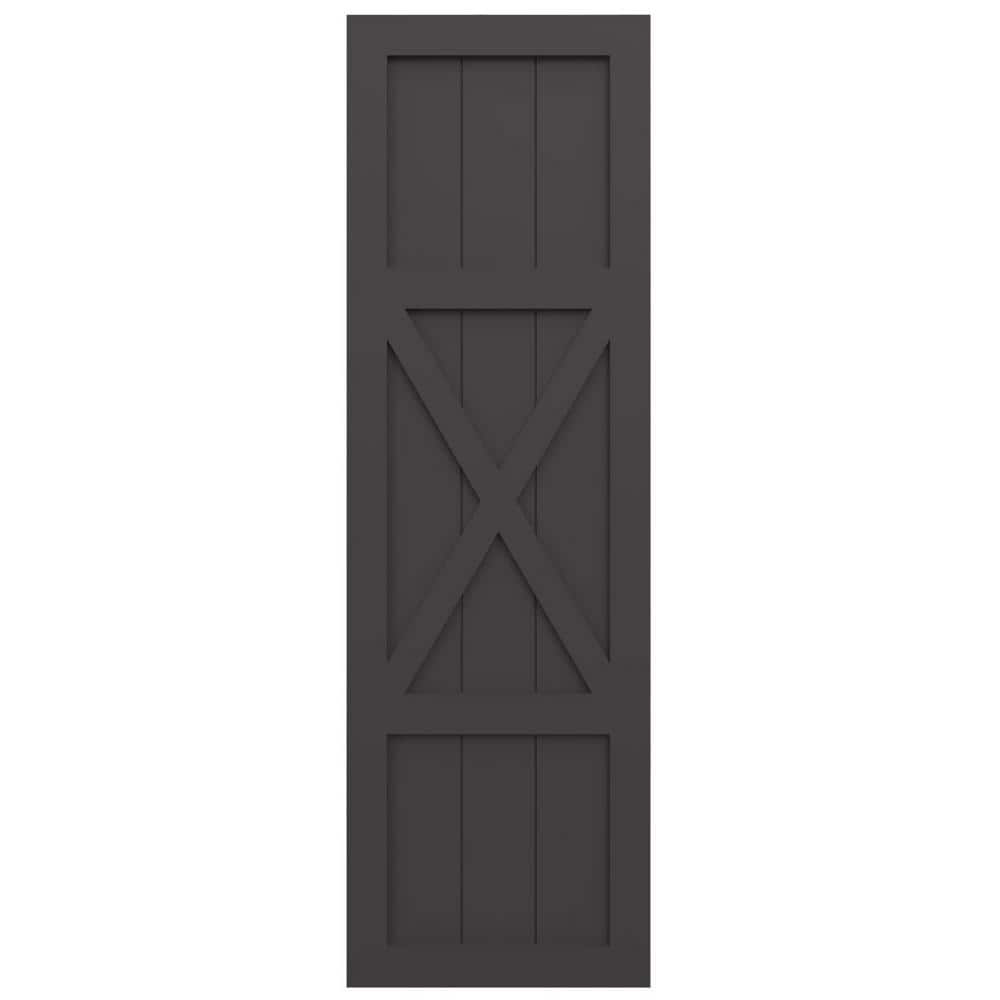 True Fit PVC 12 in. W x 52 in. H Vinyl Board and Batten Shutters Pair in Shadow Mountain price history on PriceWatchPro
