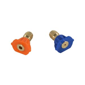 Universal Second Story High Reach Spray Nozzles with 1/4 in. QC Connections for Hot/Cold Water 5000 PSI Pressure Washers