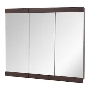 Home Decorators Collection 36.23 in. W x 29.75 in. H Rectangular Medicine Cabinet with Mirror