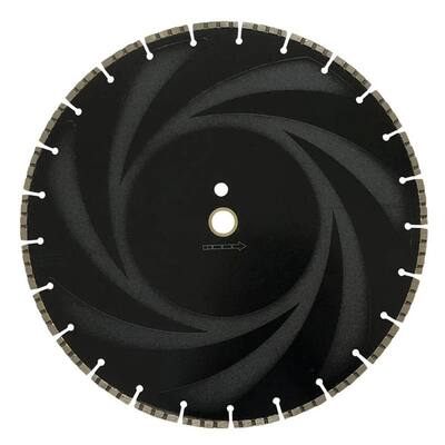 14 in. Diamond Saw Blade for Ductile Iron 20 mm Arbor 0.125 in. Segment Height