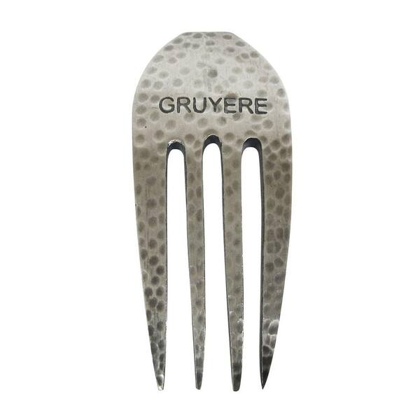 Epicureanist Rustic Gruyere Cheese Fork Marker