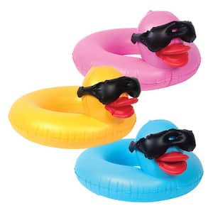 Kiddie Ring Inflatable Pool Floats (3-Pack)