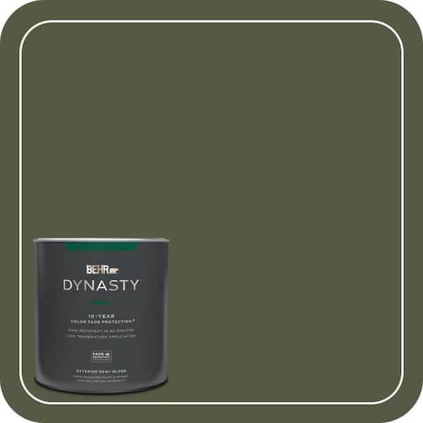 BEHR DYNASTY 1 qt. #MQ6-54 River Forest Semi-Gloss Exterior Stain-Blocking Paint & Primer