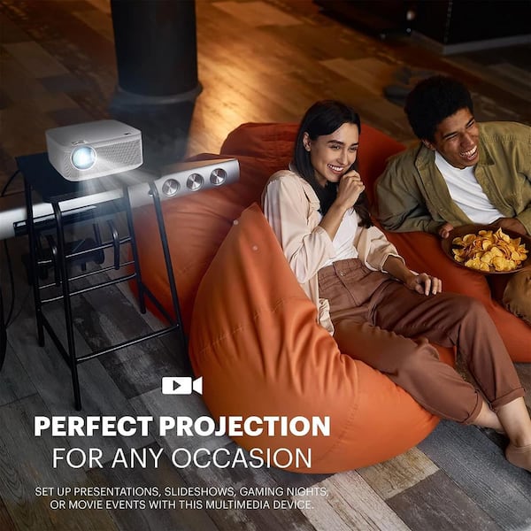 Kodak FLIK X10 Multimedia Home Projector, HD Native 1920 x 1080