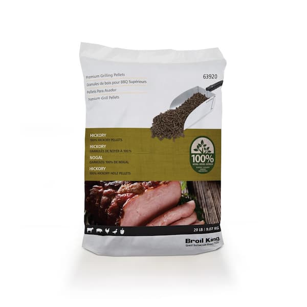 Broil King 20 lbs. Hickory Premium Wood Pellets
