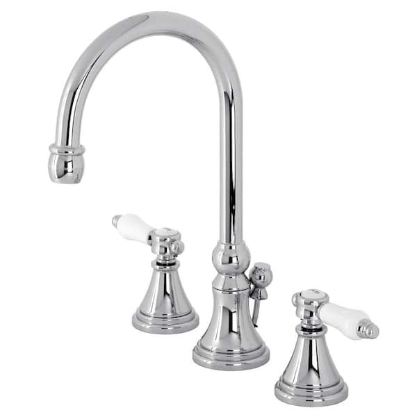 Kingston Brass Bel-Air 8 in. Widespread 2-Handle Bathroom Faucet in Polished Chrome