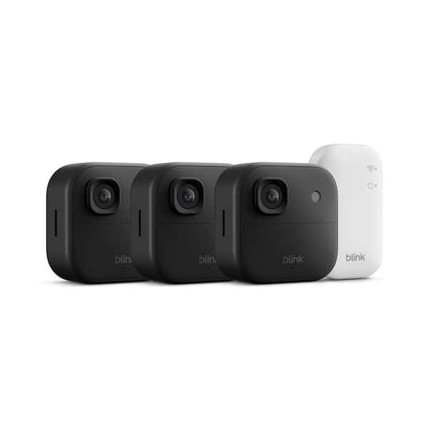 Outdoor 2K Plus (Newest Model)-Wireless Smart Security Camera, 2K Video Resolution, Sync Module Core Included 3-Cameras