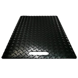 Fusebox Safety Black 18 in. x 24 in. x 1/4 in. Class2 ASTM D178 Switchboard Dielectric Insulate Indoor/Outdoor Floor Mat