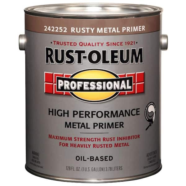 Rust-Oleum Professional 1 gal. Red Flat Rust Preventive Primer (2-Pack)