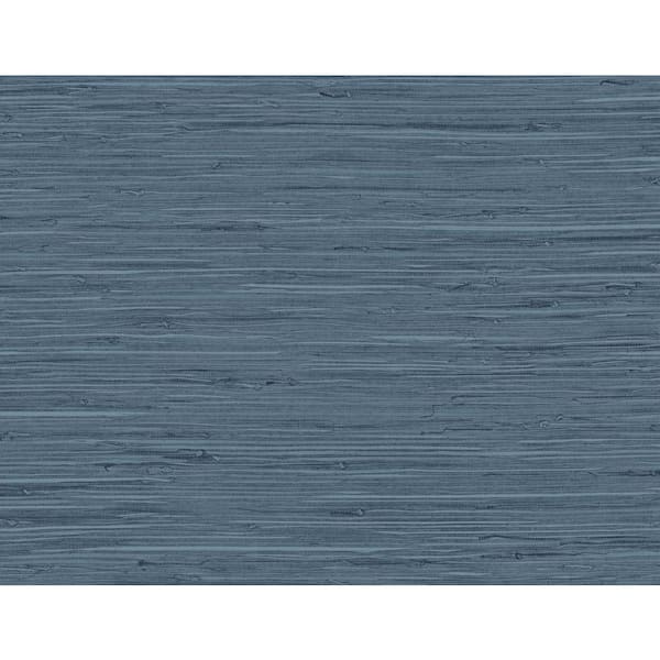 DuPont 60.75 sq. ft. Tedlar Denim Marion Faux Arrowroot High Performance Vinyl Unpasted Wallpaper Roll