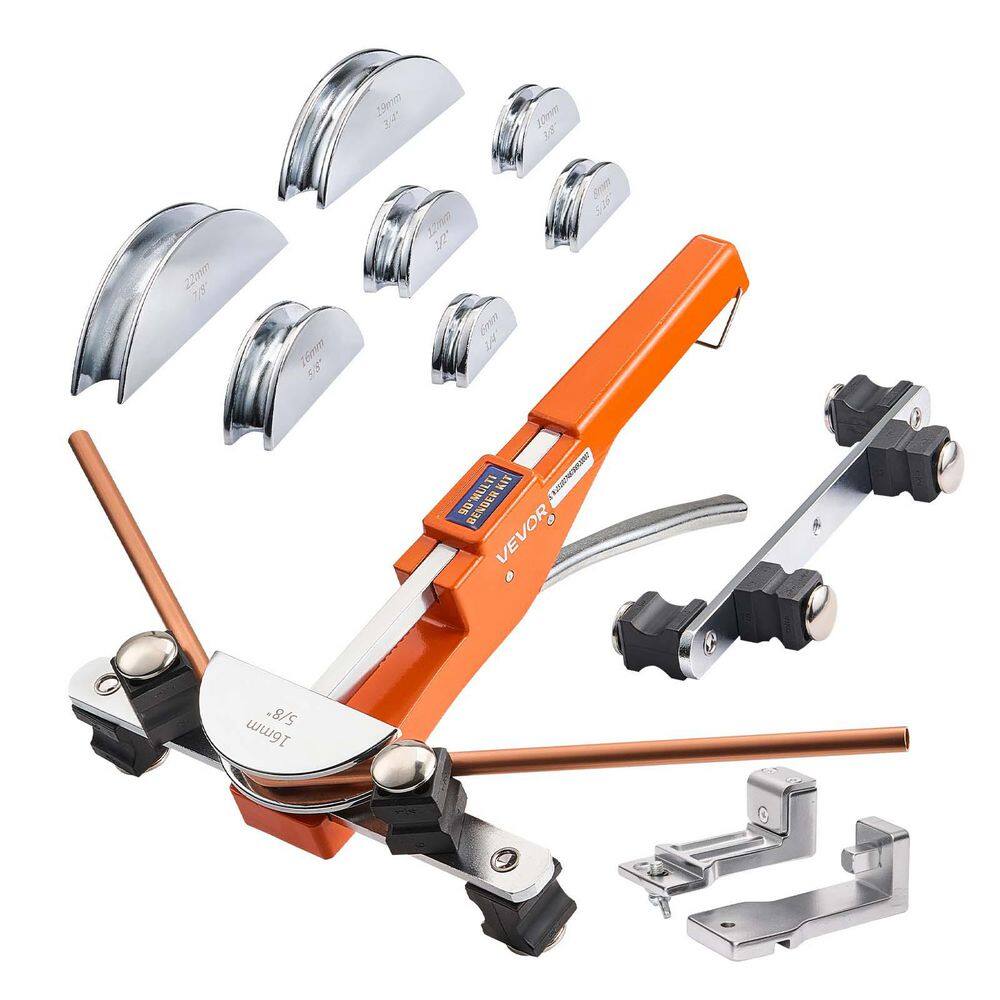 Tubing Bender Kit, 1/4 to 7/8 In., Compact Ratcheting Pipe Bender, Forward/Reverse Hand Tool, w/ 7 Aluminium Alloy Dies price history on PriceWatchPro