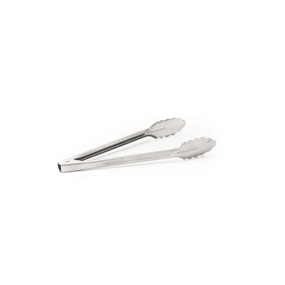 Stainless Steel 12 In. Commercial Heavy Utility Tongs