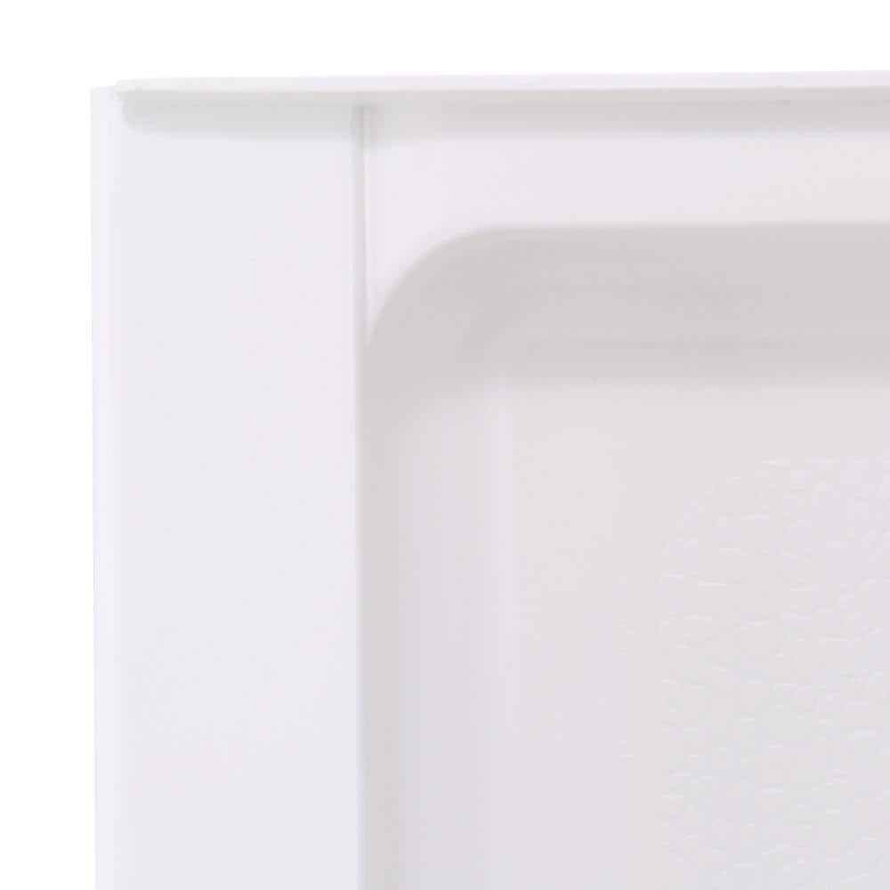 White Solid Surface 42'' x 36'' Rectangular Shower Base