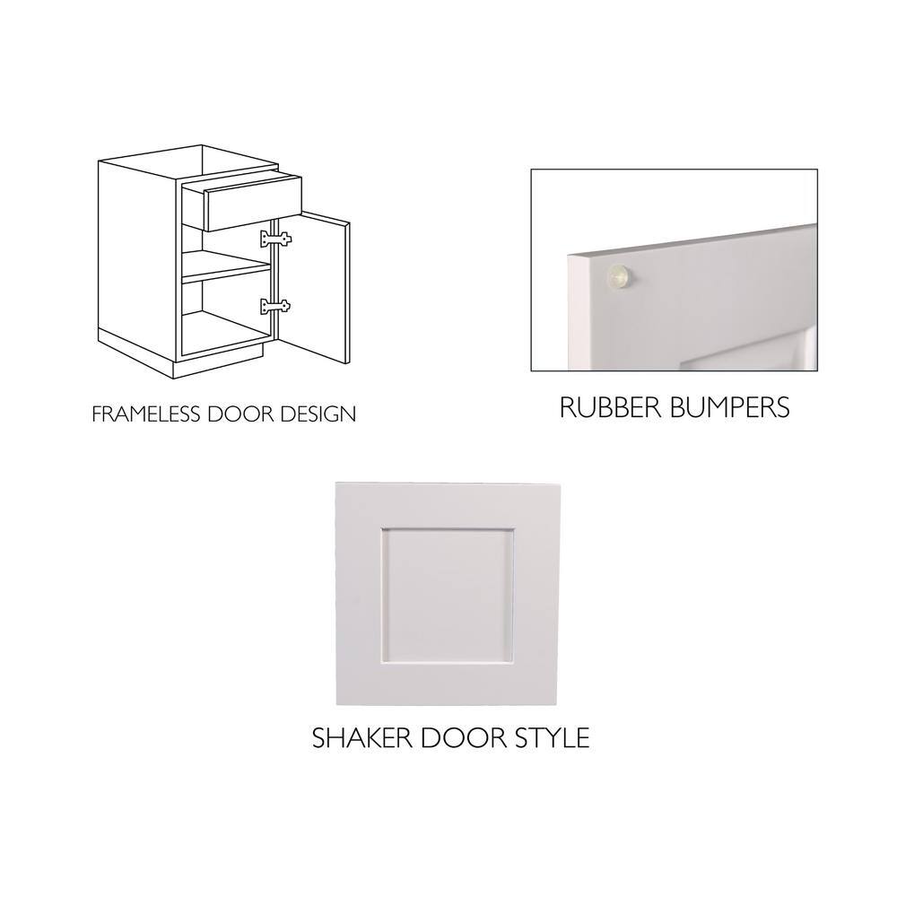 Brookings 30 Inch Espresso Solid Wood Bathroom Vanity