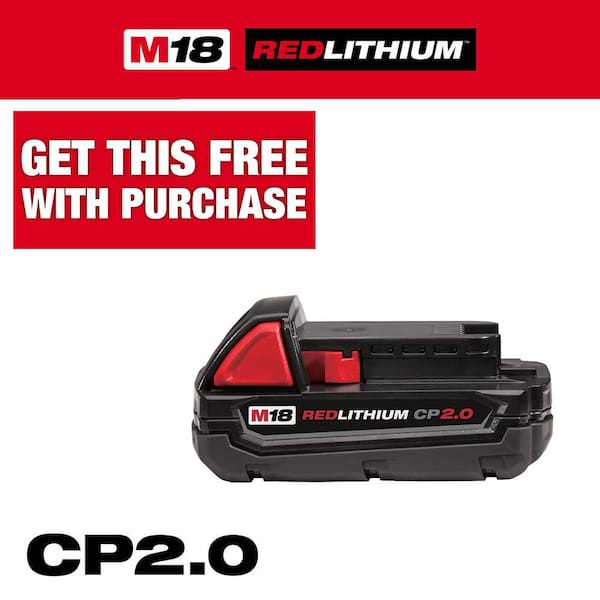 M18 18-Volt 2.0 Ah Lithium-Ion Compact Battery