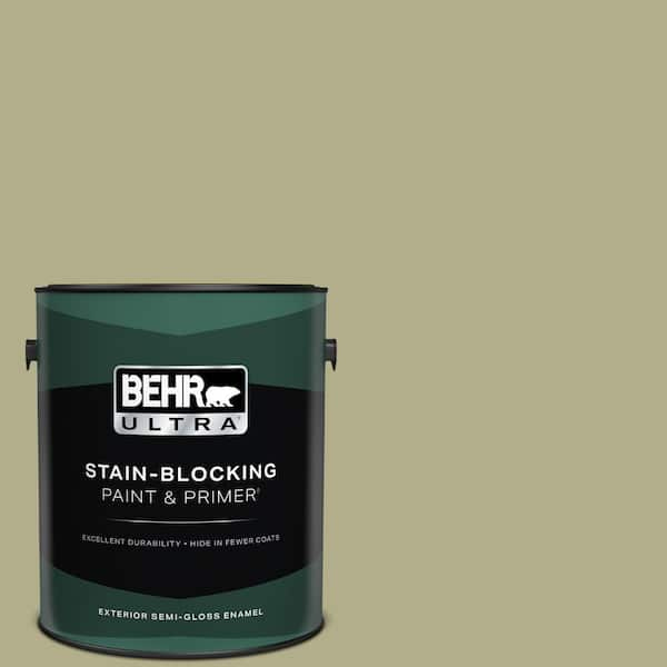 BEHR ULTRA 1 gal. #PPU9-21 Sanctuary Semi-Gloss Enamel Exterior Paint & Primer