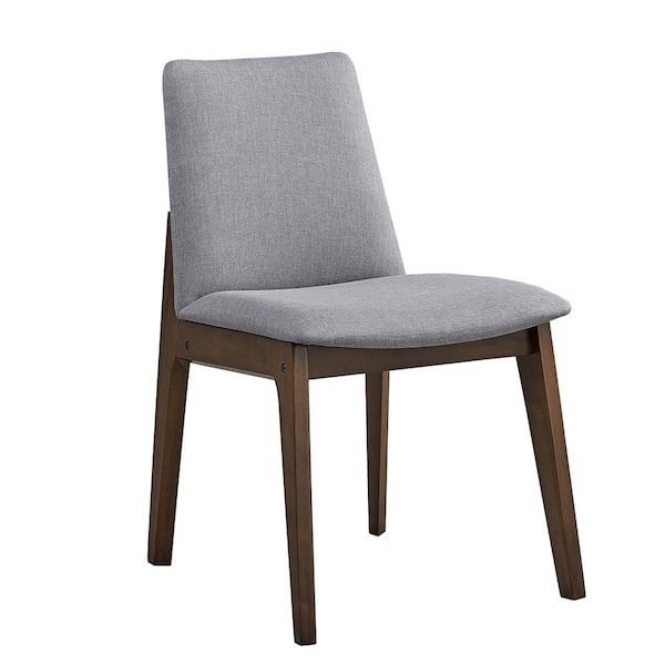 Acme Furniture Kaela Walnut Side Chair (Set of 2)