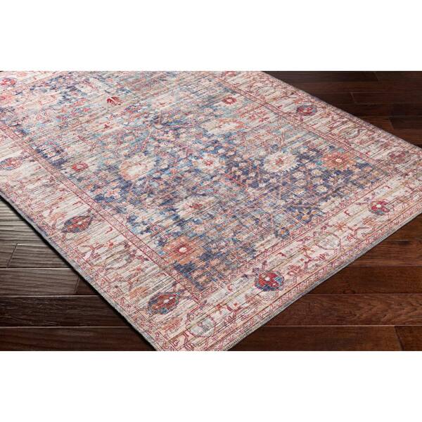 Crista Uniform Color Machine Woven Machine Made Copper Area Rug