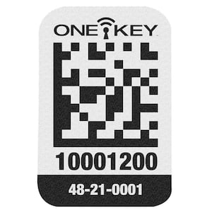 Small Plastic ONE-KEY Asset ID Tags