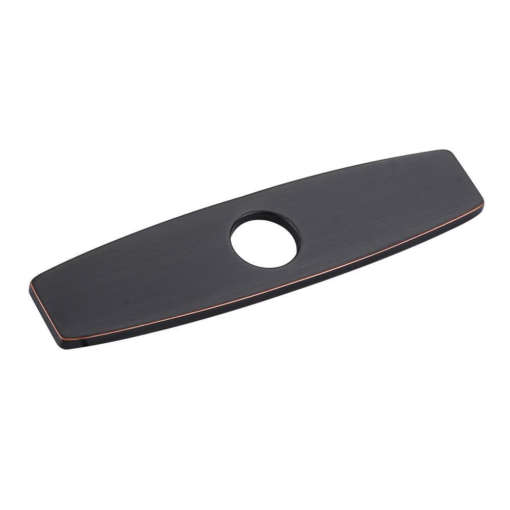 9.6 in. Stainless Steel Escutcheon Plate in Oil Rubbed Bronze price history on PriceWatchPro