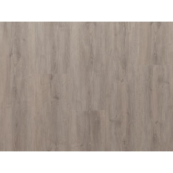 NewAge Products Gray Oak 28 MIL x 8.9 in. W x 46 in. L Click Lock Water Resistant Luxury Vinyl Plank Flooring (14.2 sqft/case)