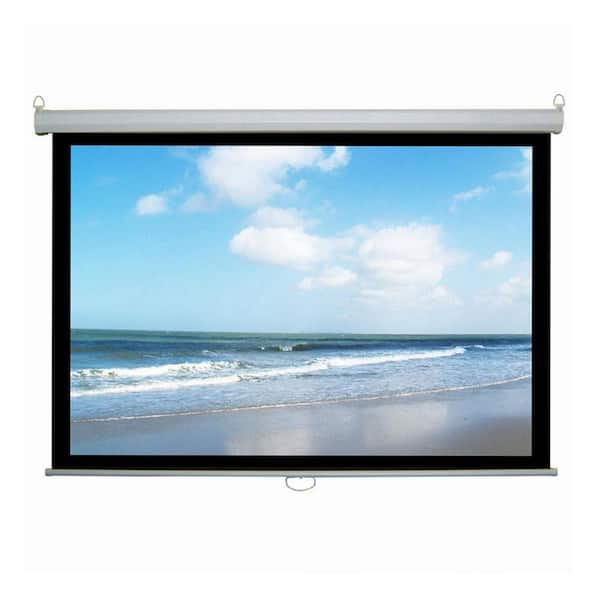 Unbranded TygerClaw 100 in. Manual Projector Screen