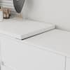 FUFU&GAGA 6-Drawer L-Shaped Chest of Drawers Cabinet with Rotatable Desktop 47.2 in. W x 51.2 in. D x 32.7 in. H KF260058-01