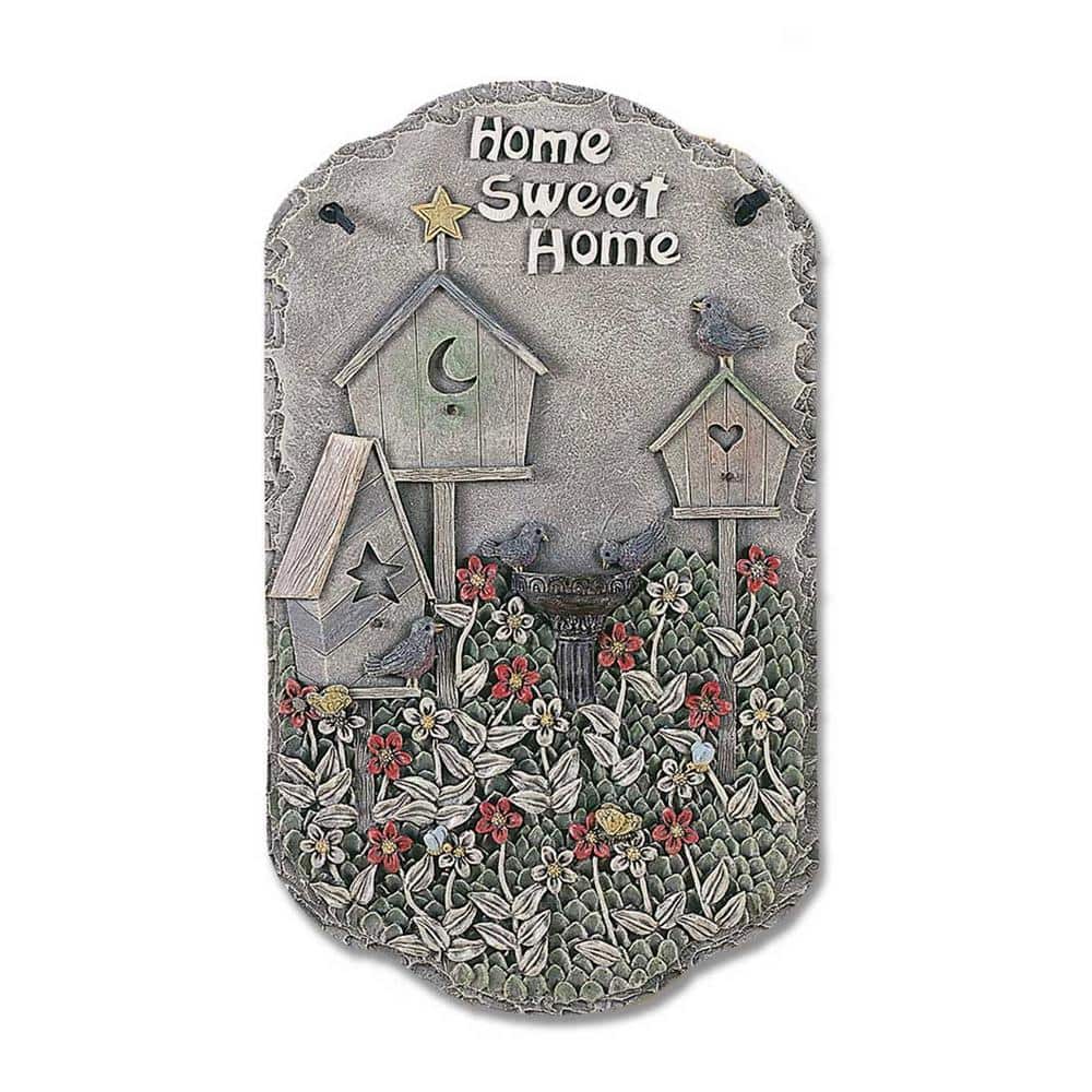 Welcome Sign in by 1 Piece Unframed Resin Slate Plaque Porch Decor Theme Po