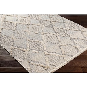 Zaragoza Gray Global 6 ft. x 9 ft. Indoor Area Rug