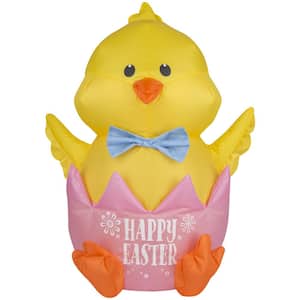 20 in. Tall Airdorable Airblown-Easter Hatching Chick