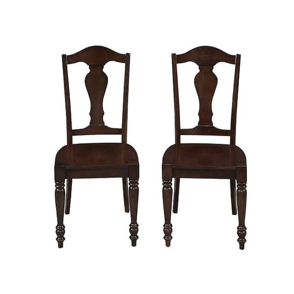 Home Styles Country Comfort Aged Bourbon Dining Chair (Set of 2)