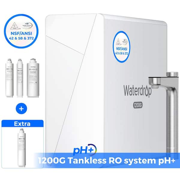 X12 Alkaline Mineral pH+ Reverse Osmosis System, NSF/ANSI 58, 372 Certified,11-Stage,3:1 Pure, Includes Extra F2 Filter