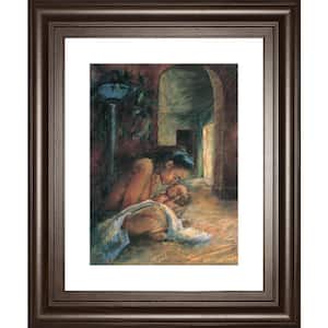 "Katrina'S Gold" By Sharon Wilson Framed Print Wall Art 26 in. x 22 in.