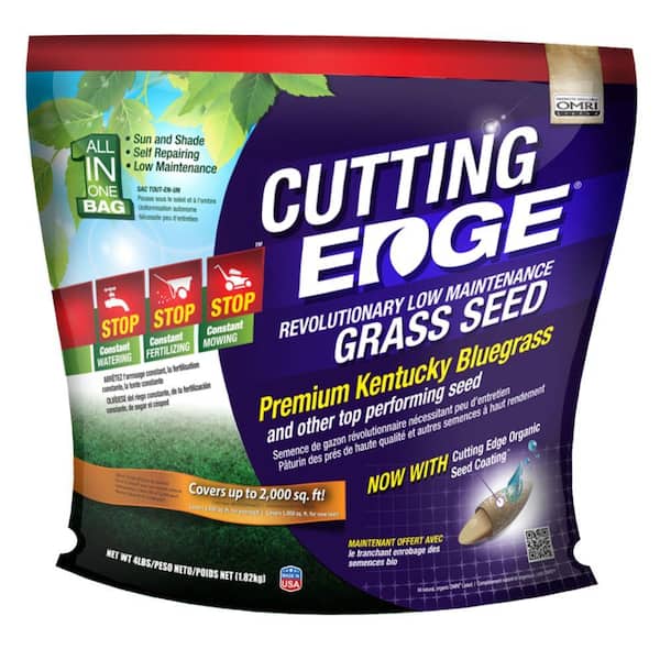 Cutting Edge 4 lb. Low Maintenance Grass Seed - Sun and Shade Mix
