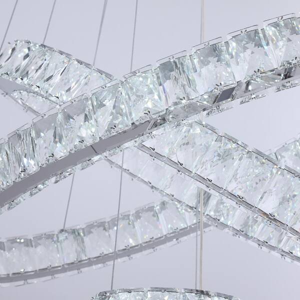 Maxax Jefferson 3 - Light Clear/Chrome Unique Geometric