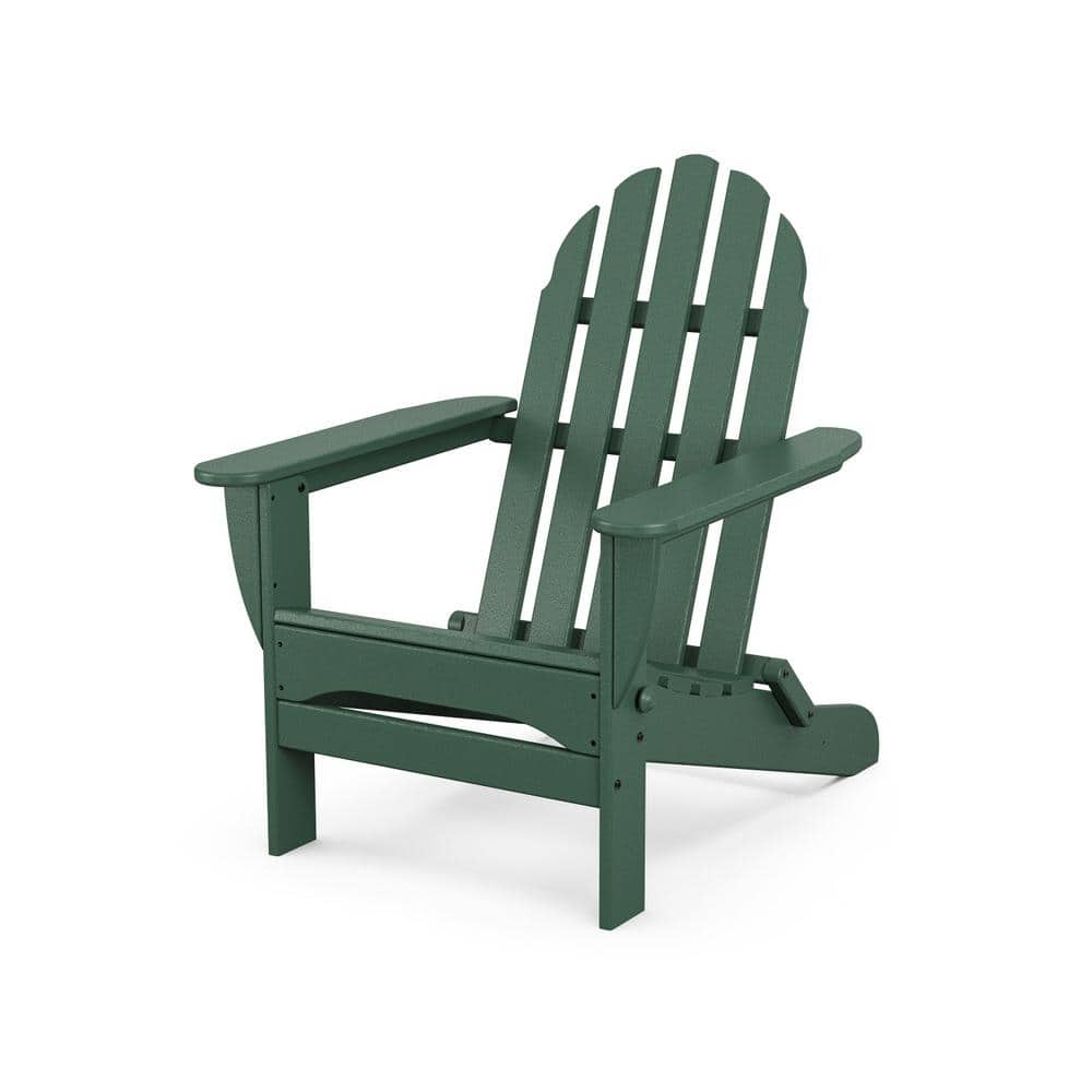 Classic Green Plastic Patio Adirondack Chair price history on PriceWatchPro