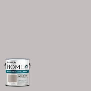 1 gal. Flat Natural Gray Interior Wall Paint (2-Pack)