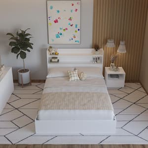 Hunter 3-Piece White Queen Size Bedroom Set