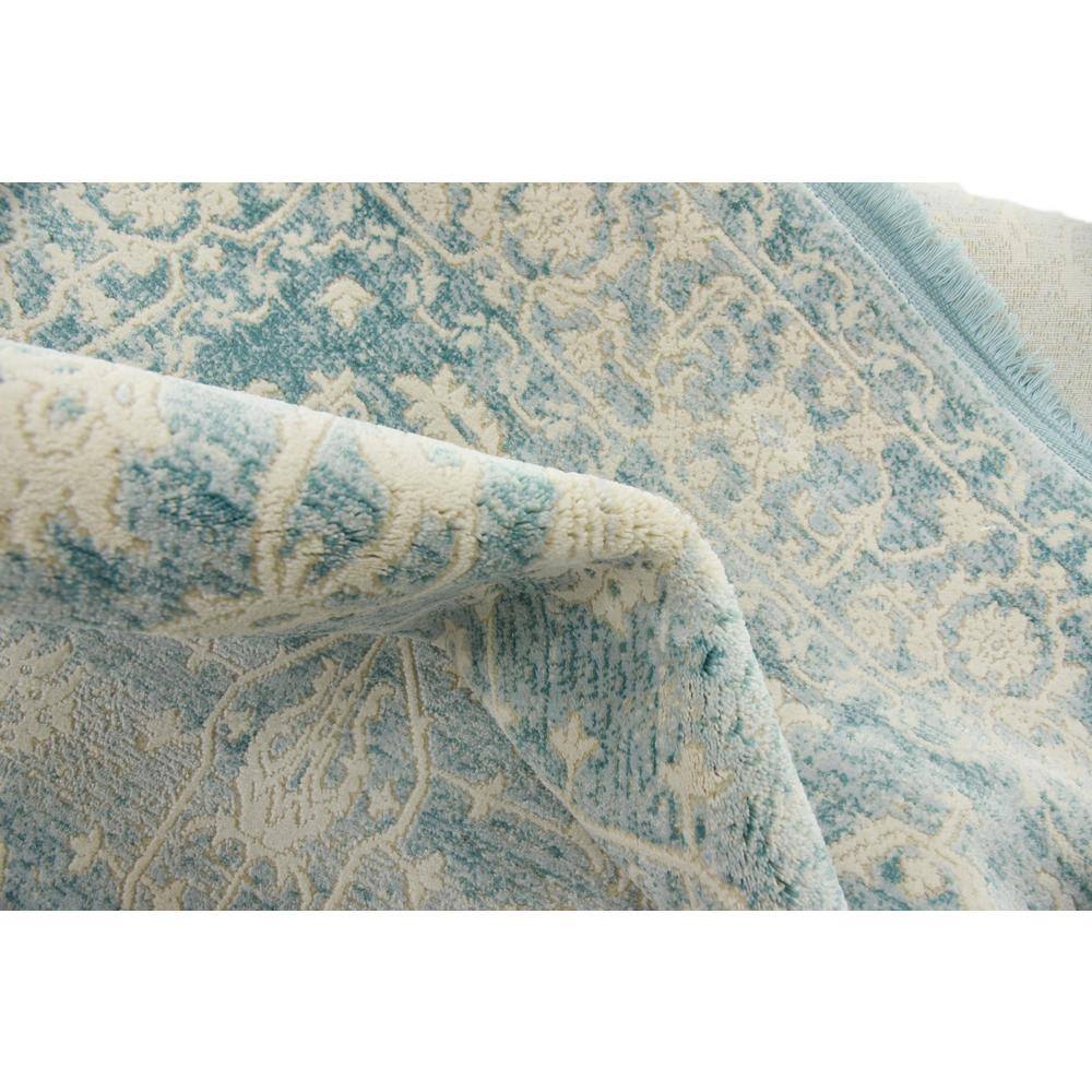 Serenity Light Blue 4x6 Abstract Indoor Rug