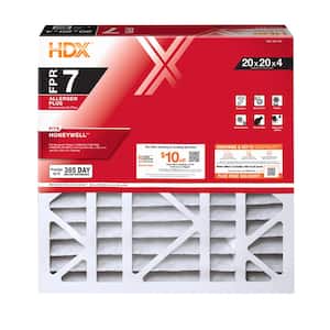 20 in. x 20 in. x 4 in. Honeywell Replacement Pleated Air Filter FPR 7, MERV 11
