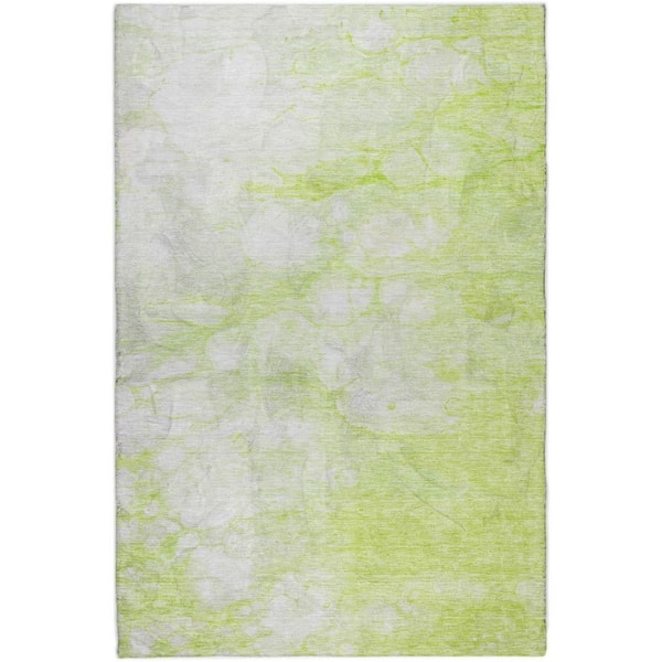 Dream Shag Premium Machine Washable Abstract ADS699 Beige 9 ft. x 12 ft. Area Rug