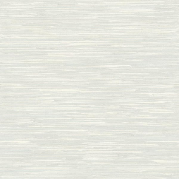 Chesapeake Grassweave Blue Imitation Grasscloth Textured Paper Pre-Pasted Wallpaper Sample