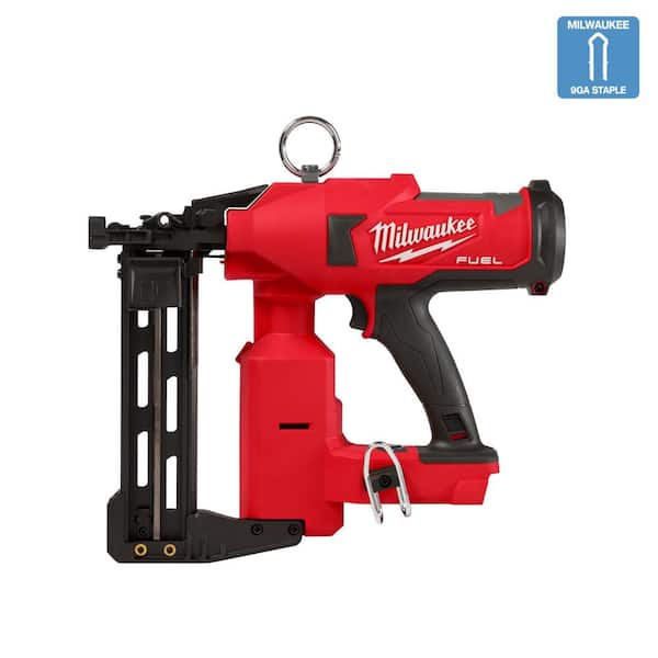 Milwaukee M18 FUEL 18-Volt Lithium-Ion Brushless Cordless Utility Fencing Stapler (Tool-Only)